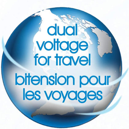 Conair 124AC 1600 Watt Compact Travel Hair Dryer with Folding Handle