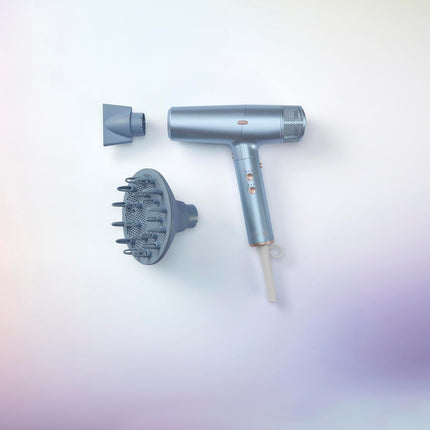 INFINITIPRO by CONAIR 999C DigitalAIRE Hair Dryer, 1875W Travel Hair Dryer with Diffuser, Digital Motor Spins up to 90,000 RPMs - 5X More Speed Plus Honeycomb Ceramic Technology Helps Prevent hotspots