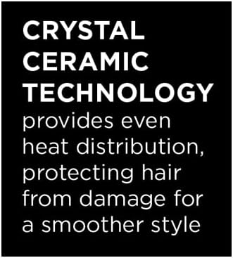 Conair CST327NC Crystal Ceramic Wet & Dry 1-1/8" inch Straightener