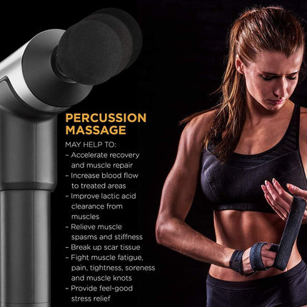 Conair Body Benefits Superlite Deep Tissue Massage Gun THM001C 3.5 pounds