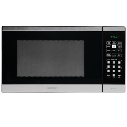 Danby DBMW1126BBS 1.1 cu. ft. Countertop Microwave in Black and Stainless Steel