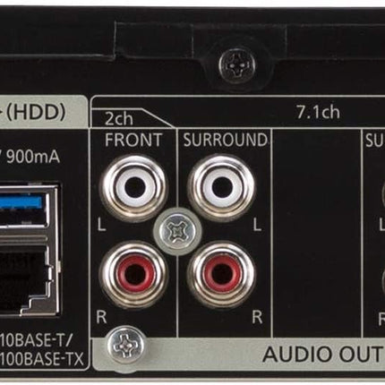 Panasonic DPUB820K Ultra HD Blu-ray Player with Dolby Vision, Hi-Res Audio, Voice Assist, Black