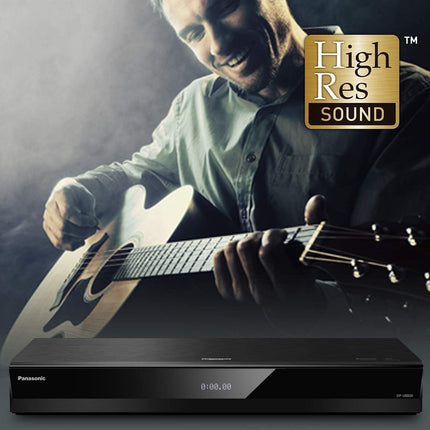 Panasonic DPUB820K Ultra HD Blu-ray Player with Dolby Vision, Hi-Res Audio, Voice Assist, Black