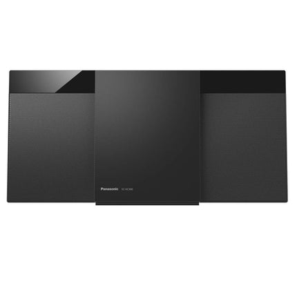 Système stéréo compact à montage mural Panasonic SCHC300K avec lecture automatique AUX-in, noir