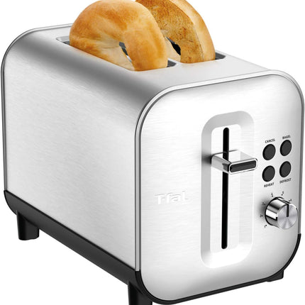 T-fal TT682D50 Element Stainless Steel 2 Slice Toaster, Sliver