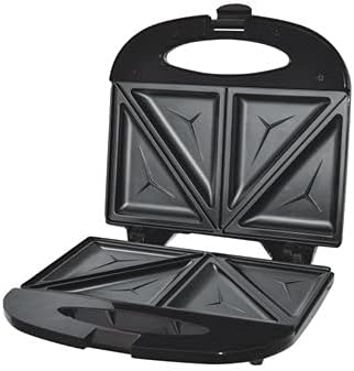 Hauz Non-Stick Light weight and Compact Sandwich Maker - Black (ASM289)