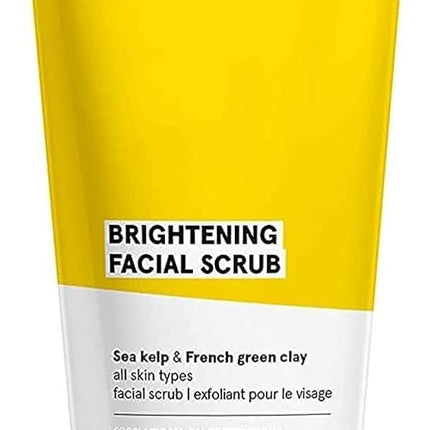 Acure Brightening Facial Scrub Sea Kelp & French Green Clay