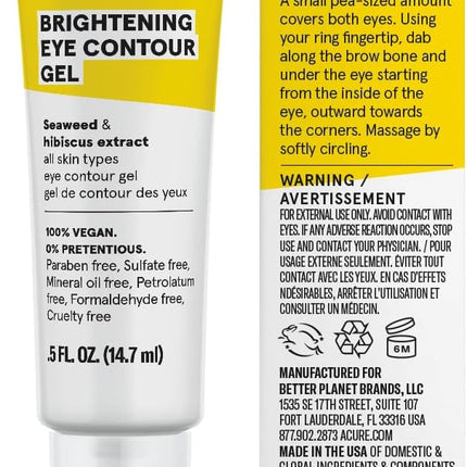Acure Brightening Eye Contour Gel