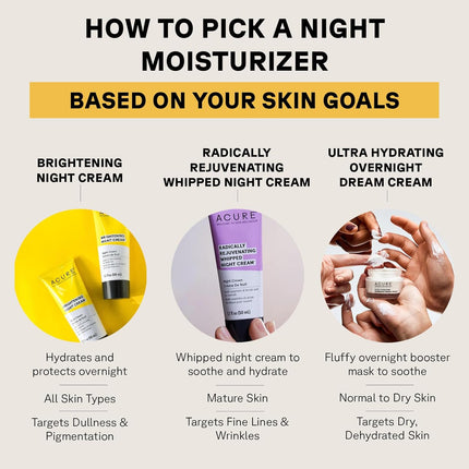 Acure Rejuvenating Whipped Night Cream