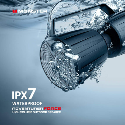 Portable bluetooth speaker IPX7 water resistant