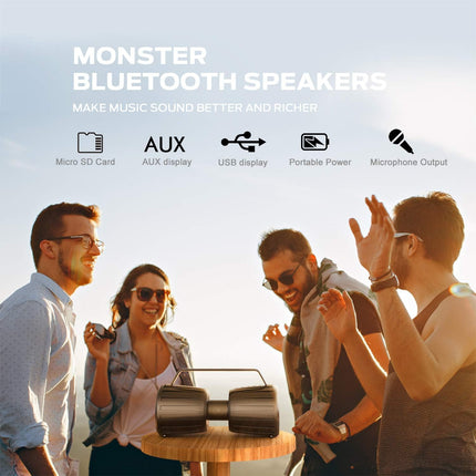 Monster speaker features