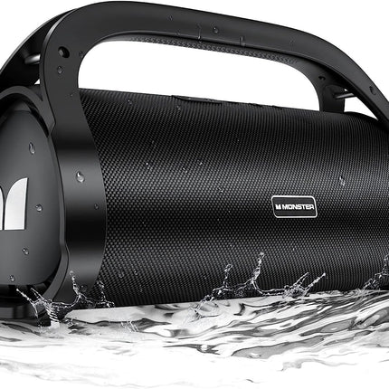 Monster Adventurer Max Wireless Bluetooth Speaker, Loud Speakers with Double Subwoofer