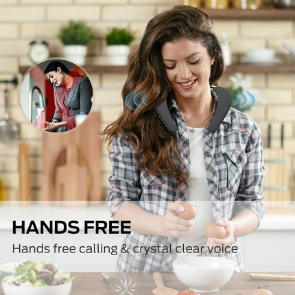 Monster Boomerang Neckband Bluetooth Speaker, Wireless Neck Speaker, Lightweight Wearable Speaker