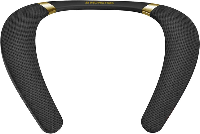 Monster Boomerang Neckband Bluetooth Speaker, Wireless Neck Speaker, Lightweight Wearable Speaker