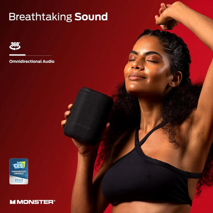 Monster DNA One Wireless Bluetooth Speaker, Black