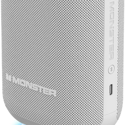 Monster DNA One Wireless Bluetooth Speaker, White