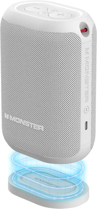 Monster DNA One Wireless Bluetooth Speaker, White