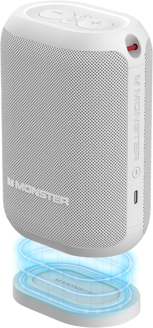 Monster DNA One Wireless Bluetooth Speaker, White