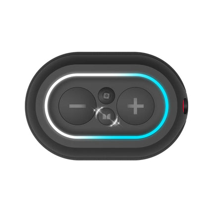 Monster DNA Max Haut-parleur Bluetooth portable sans fil avec basses omnidirectionnelles à 360 ° Noir 