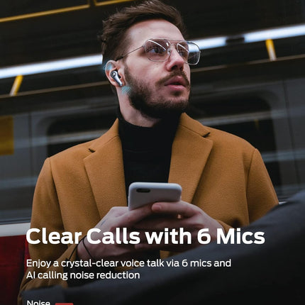 Monster Clarity 8.0 Hybrid Active Noise Cancelling Wireless Earbuds