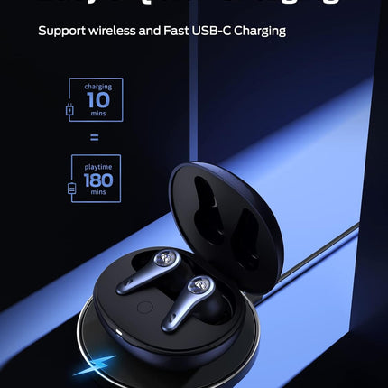 Monster Clarity 8.0 Hybrid Active Noise Cancelling Wireless Earbuds