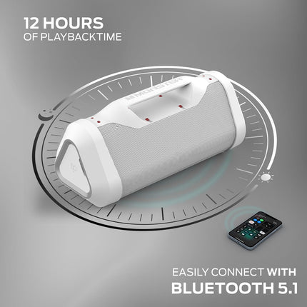 Monster wireless speaker 12 hours of playtime