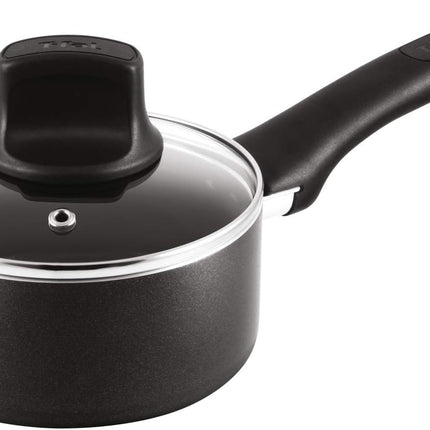 T-fal C526SC54 Intuition 9pc Non Stick cookware Set, Large, Black