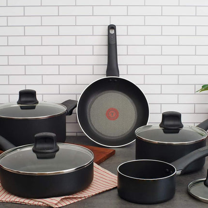 T-fal C5260754 Intuition 30cm Frypan Non Stick, Small, Black