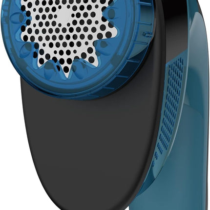 T-fal Portable Lint Remover Shaver with Adjustable Shave Height, Fabric Defuzzer, Travel-Sized,JB1011Q0, Blue