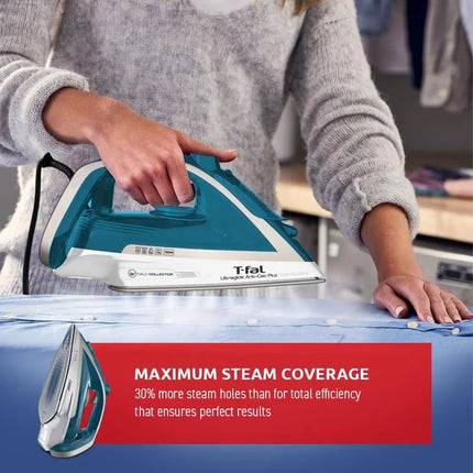 T-fal Ultraglide Anti Calc Plus Steam iron, FV5877Q0, Blue