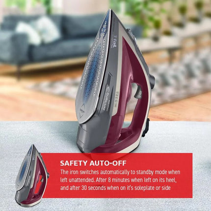 T-fal UltraGlide Plus Steam Iron, FV5843Q0, Purple