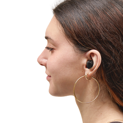 Bluehive Bluepods True Wireless Earbuds with 22 Hour Battery Life & Fast Charging, Black