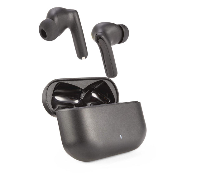 Bluehive Bluepods+ Elite True Wireless Charging Earbuds with Active Noise Cancelling 2.0 Technology, Black