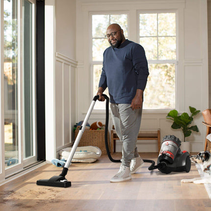 Hoover Multi-Surface Bagless Corded Canister Vacuum