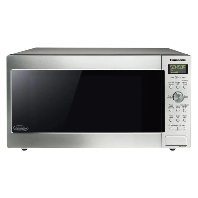 Panasonic Genius 1.6 Cu. Ft. Cyclonic Inverter Microwave (NNSD765SC) - Silver