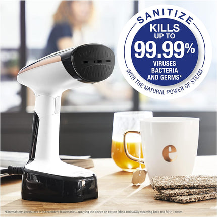 Steamer sanitize and kills upto 99.99% bacteria