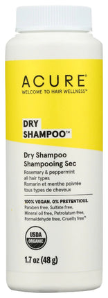 Acure Dry Shampoo For All Hair Types