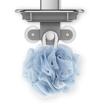 Simplehuman Medium Adjustable Shower Caddy, Stainless Steel + Anodized Aluminum