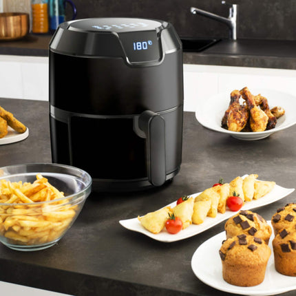T-fal Easy Fry 8-in-1 XL Digital Air Fryer, Black, 4.2-L, EY401851