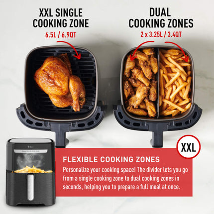 T-fal Easy Fry & Grill Flexcook, XXL, 6.5-L, EY801850, Black