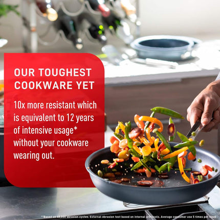 T-fal Platinum Azure Multi-Layered Forged Non-Stick Frypan, 26-cm, E1120574