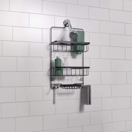 Type A Wire Bath Caddy, Black